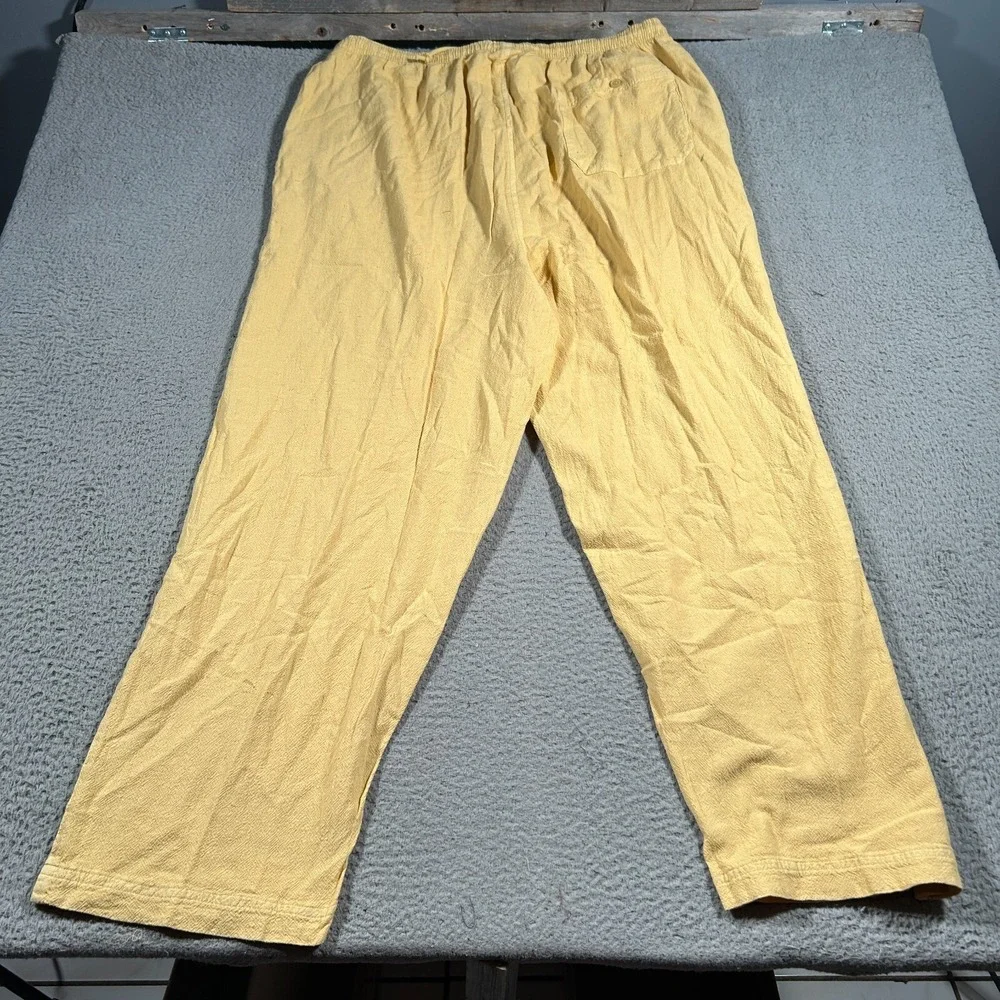 King Size Jogger Pants Men 2XL‎ Big (38x31) Yellow Drawstring Athleisure NWT